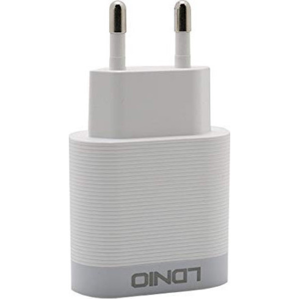 Ldnio Φορτιστής με Θύρα USB-A Quick Charge 3.0 Λευκός (A303Q)