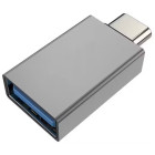 Platinet Μετατροπέας Usb-C to Usb-A Γκρι (PMMA9051)