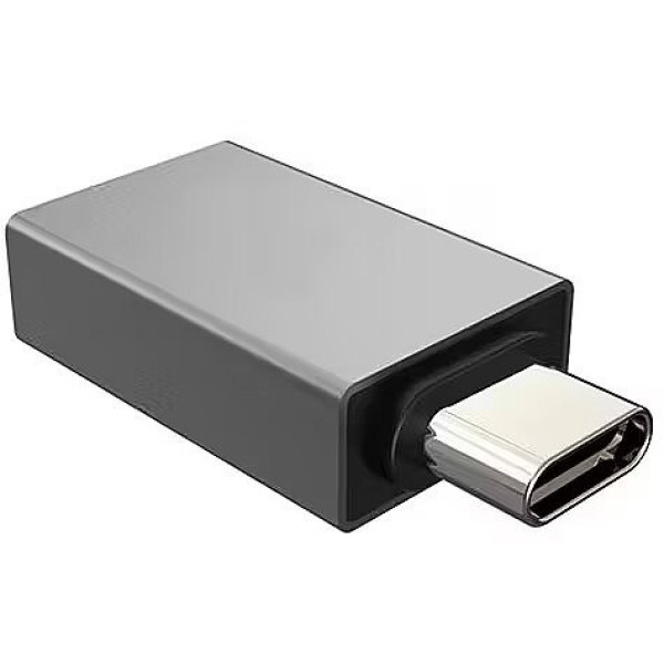 Platinet Μετατροπέας Usb-C to Usb-A Γκρι (PMMA9051)