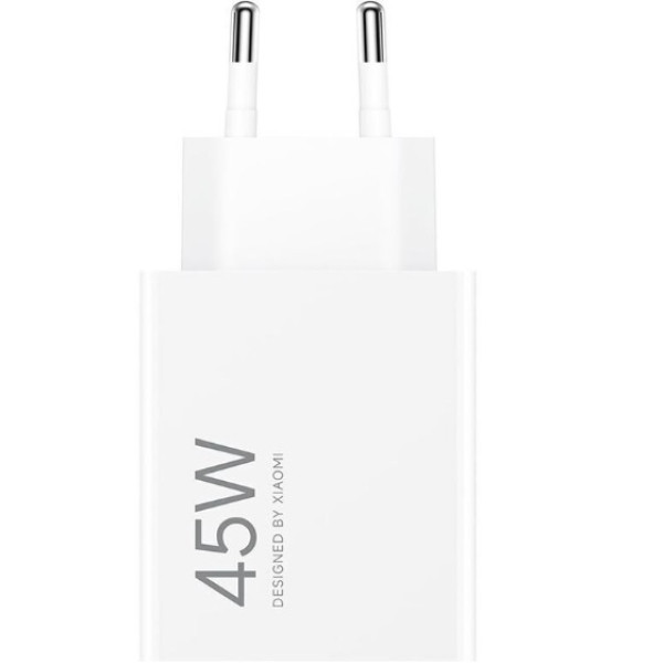 Xiaomi Φορτιστής Turbo Charging BHR07SLEU με Θύρα USB-A 45W Λευκός