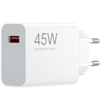 Xiaomi Φορτιστής Turbo Charging BHR07SLEU με Θύρα USB-A 45W Λευκός