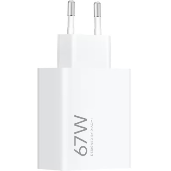 Φορτιστής Κινητού Xiaomi HyperCharge Combo BHR07SKEU με Θύρα USB-A 67W Λευκό