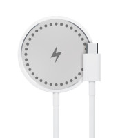 Maxlife MXWC-05 Magnetic Wireless Charger 15W OEM0101375 White
