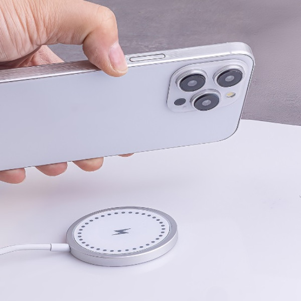 Maxlife MXWC-05 Magnetic Wireless Charger 15W OEM0101375 White