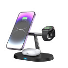 Maxlife Wireless Charger 3in1 - Ασύρματος φορτιστής MXWC-03 15W Black