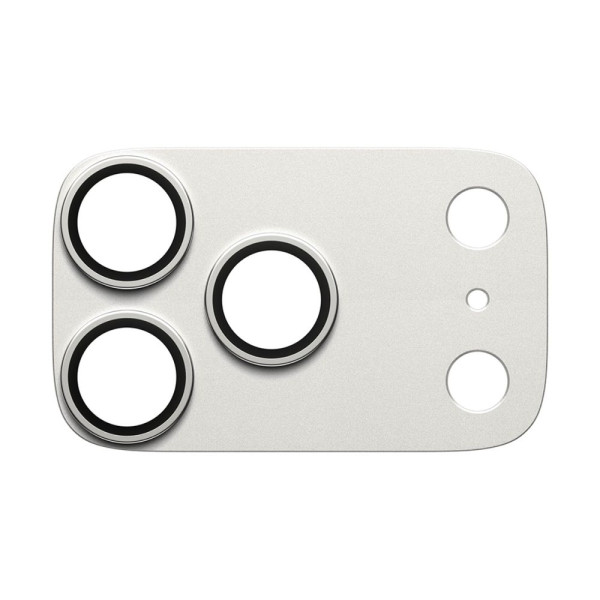 Full Cover Camera Protection Tempered Glass for iPhone 17 Pro Silver