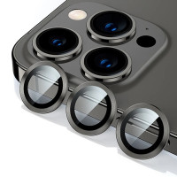 Προστασία Κάμερας Metal Ring Camera Lens Glass for iPhone 17 Pro/17 Pro Max Titanium