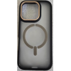 Matte MagShine Διάφανη Θήκη Σιλικόνης MagSafe Alloy iPhone 15 Pro Max Gold