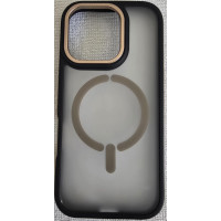 Matte MagShine Διάφανη Θήκη Σιλικόνης MagSafe Alloy iPhone 15 Pro Max Gold