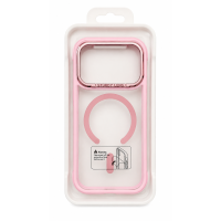 Θήκη Armor Transparent TPU Magsafe Για iPhone 17 Pro Max Pink