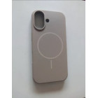 Θήκη Σιλικόνης Με Magsafe Για iPhone 17 Pro Max Stone Gray