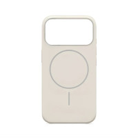 Θήκη Σιλικόνης Με Magsafe Για iPhone 17 Pro Max Beige