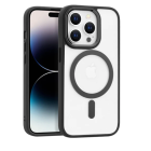 Matte MagShine Διάφανη Θήκη Σιλικόνης MagSafe Alloy iPhone 15 Black