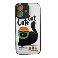 Back Cover Θήκη Cute Cat Με Σχέδιο iPhone 16