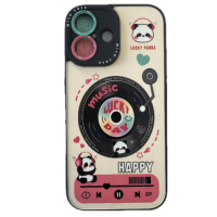 Back Cover Θήκη Music Happy Panda Με Σχέδιο Samsung Galaxy A05s