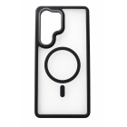 Θήκη Armor Transparent TPU Magsafe Για Samsung Galaxy S25 Ultra Black