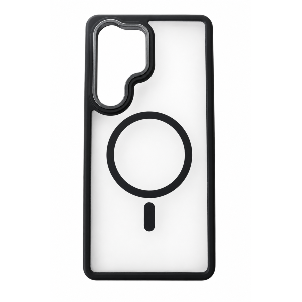Θήκη Armor Transparent TPU Magsafe Για Samsung Galaxy S25 Ultra Black