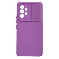 Camshield Soft Back Case For Samsung Galaxy A53 Dark Purple