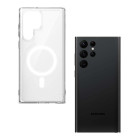 Magnetic Back Cover Magsafe Case Διάφανη Θήκη Samsung Galaxy S25 Ultra Clear Magnetic Back Cover Magsafe Case Διάφανη Θήκη Samsung Galaxy S25 Ultra Clear