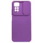Camshield Soft Back Case For Samsung Galaxy A73 Dark Purple