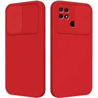 Camshield Soft Back Case For Xiaomi Redmi 10C Κόκκινο