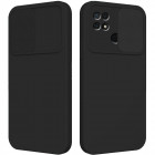 Camshield Soft Back Case For Realme C25Y Μαύρο