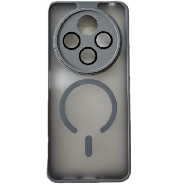 Θήκη Σιλικόνης Magnetic MagMatte Xiaomi Redmi Note 15 Gray