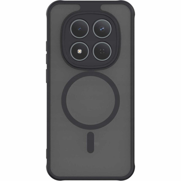 Θήκη Σιλικόνης Magnetic MagMatte Xiaomi Redmi Note 15 Black