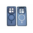 Θήκη Σιλικόνης Magnetic MagMatte Xiaomi Redmi Note 15 Navy Blue