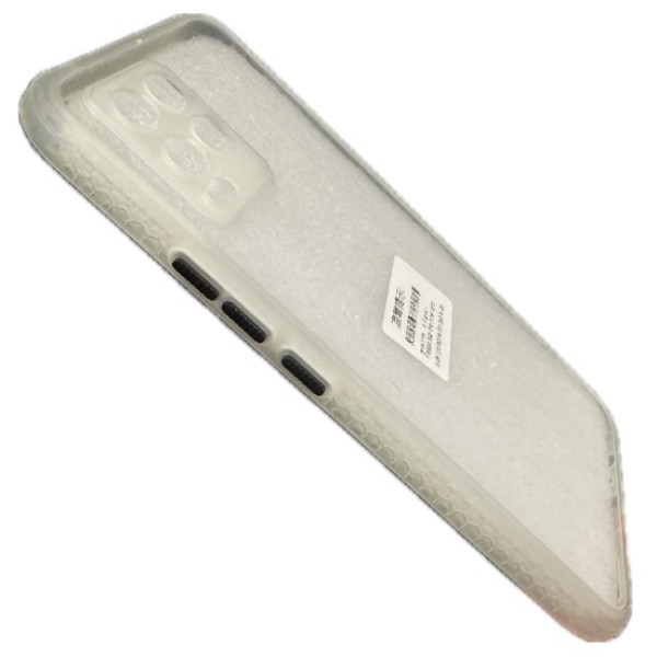 Θήκη Ενισχυμένης Σιλικόνης Transparent Back Cover με μαύρα κουμπιά για Realme 8/ 8 Pro Clear