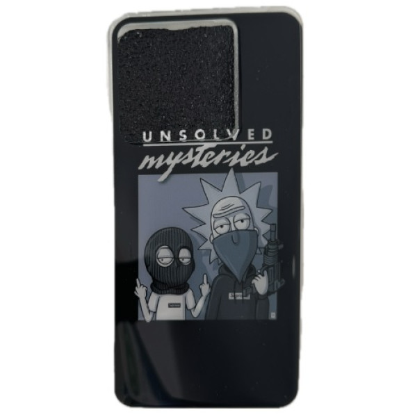 Back Cover Θήκη Πλαστική Unsolved Black Για Xiaomi Redmi Note 13 Pro 