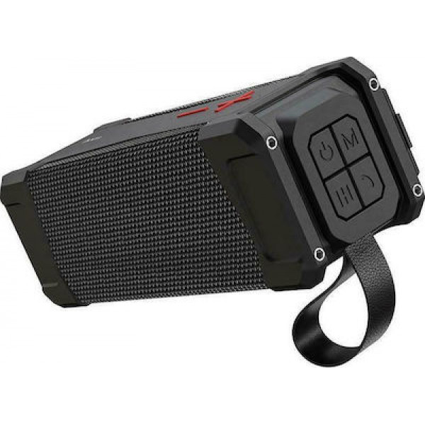 Hoco HC6 Magic Sports Ηχείο Bluetooth 10W με Ραδιόφωνο Μαύρο