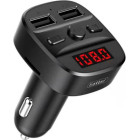 Earldom FM Transmitter Αυτοκινήτου ET-M47 με Bluetooth / MicroSD Μαύρο