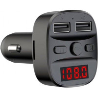 Earldom FM Transmitter Αυτοκινήτου ET-M47 με Bluetooth / MicroSD Μαύρο