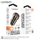 Lamtech Φορτιστής Αυτοκινήτου Metal PD20W  Gray (LAM112662)