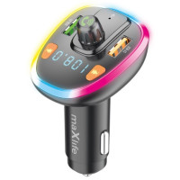 MAXLIFE MXFT-03 FM TRANSMITTER BLUETOOTH (OEM0400391) BLACK