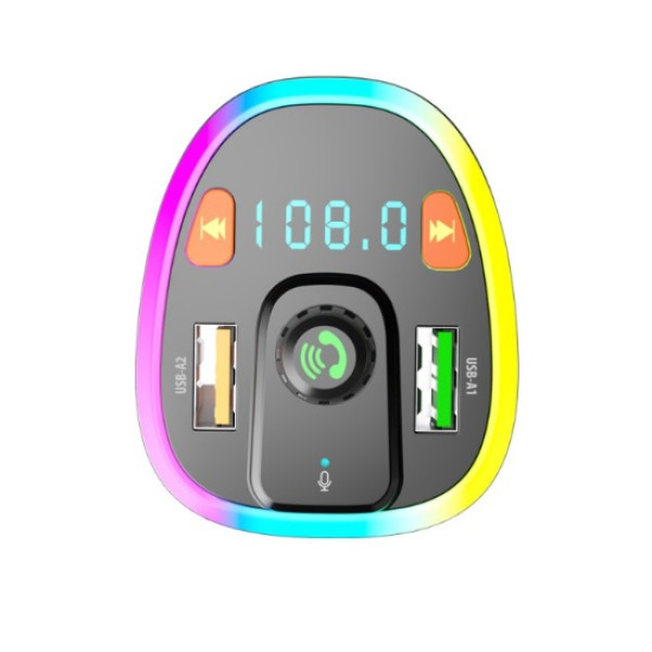 MAXLIFE MXFT-03 FM TRANSMITTER BLUETOOTH (OEM0400391) BLACK