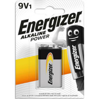 Energizer Power Αλκαλική Μπαταρία 9V 1τμχ