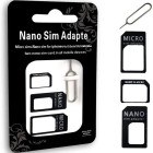 Nano Sim Adapter Σετ από Αντάπτορες Για Ολες Κάρτες Sim 