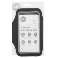 Setty armband sport phone case ES-R-1 6.8'' Black