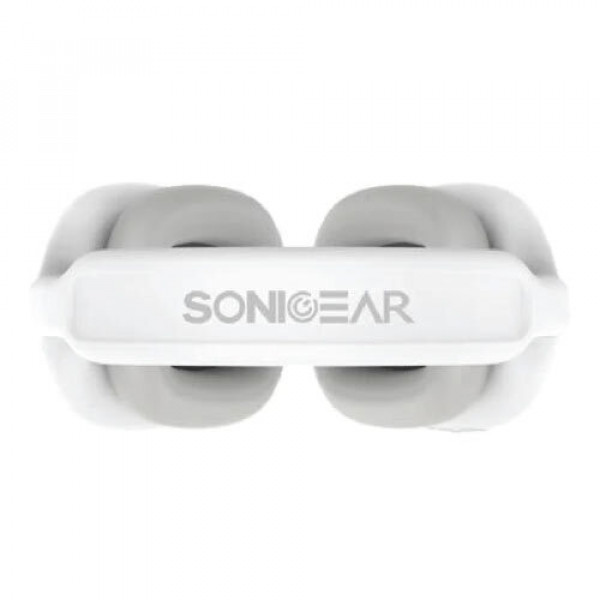 Sonic Gear Airphone 6 Ασύρματα/Ενσύρματα Over Ear Ακουστικά Λευκά