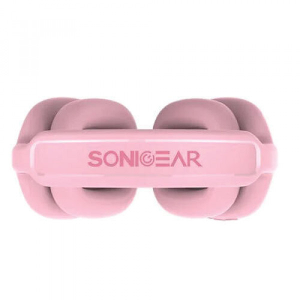 Sonic Gear Airphone 6 Ασύρματα/Ενσύρματα Over Ear Ακουστικά Peach