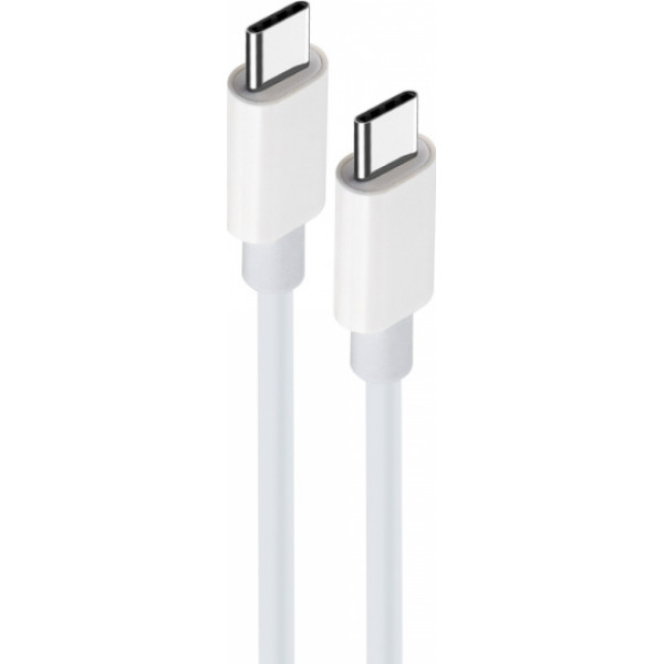 Maxlife USB-C To USB-C Cable 20W Λευκό 1m