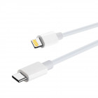 Maxlife USB-C to Lightning Cable 20W Λευκό 1m (OEM0100927)