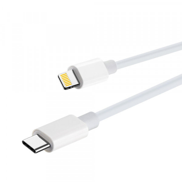 Maxlife USB-C to Lightning Cable 20W Λευκό 1m (OEM0100927)