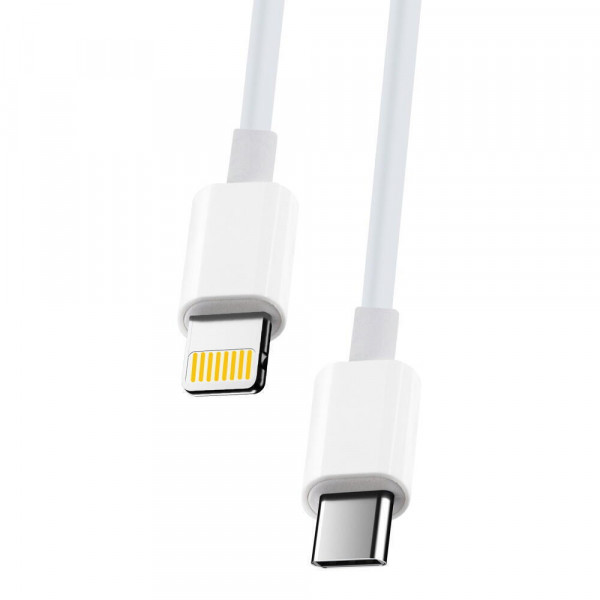 Maxlife USB-C to Lightning Cable 20W Λευκό 1m (OEM0100927)