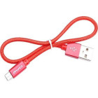 Awei Braided USB 2.0 to micro USB Cable Κόκκινο 0.3m (CL-10)