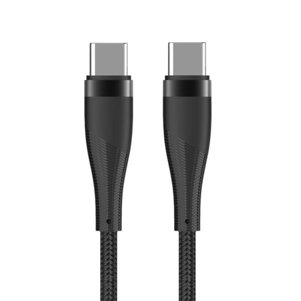 Maxlife Usb-C to Usb-C Cable 60W Μαύρο 1m (OEM0101189)