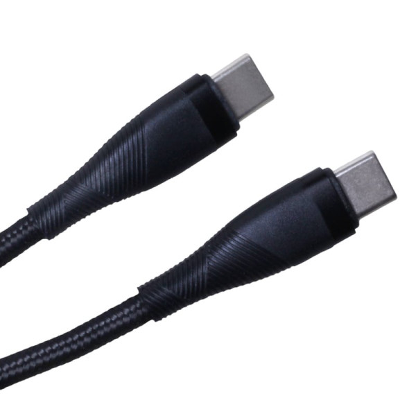 Maxlife Usb-C to Usb-C Cable 60W Μαύρο 1m (OEM0101189)