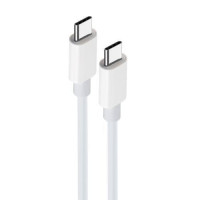 Maxlife USB 2.0 Cable USB-C to USB-C 60W Λευκό 1m (MXUC-05) OEM0101020